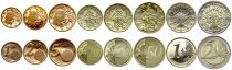 France Proof set 8 coins in euros - 2011 - proof