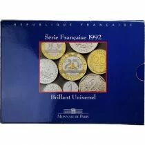 France Proof set Monnaie de Paris BU 1992