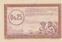 France R.3 0.25 Franc, Franco-Belgian Railways - 1923