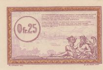 France R.3 0.25 Franc, Territoires Occupés - 1923