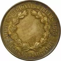 France Regional Competition of Reims - Silver Medal, Horticulture - 1876