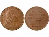 France Règne de Jean II Le Bon  Jeton Cuivre