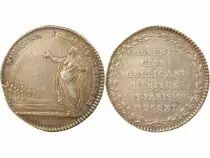 France Religion - Silver Tokent, Assembly of the Clergy - 1740 Paris