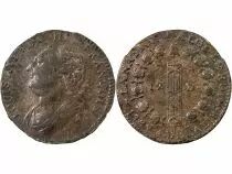 France Revolution Francaise, Constitution - 12 Deniers 1792 T Nantes