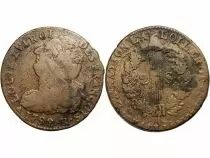 France Revolution Francaise, Constitution - 2 Sols Roi Des François 1792 R Orleans