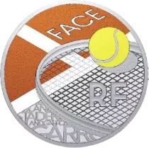 France Roland Garros 2025 - 10 Euros Argent BE 2025 Couleur