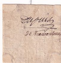France Royal Lottery of France - July draw 1792 - Second Lot - VF