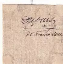 France Royal Lottery of France - July draw 1792 - Second Lot - VF