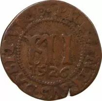 France Saint-Omer, Saint-Bertin  Méreau 12 Deniers 1526