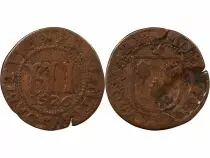 France Saint-Omer, Saint-Bertin  Méreau 12 Deniers 1526