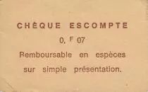 France Sans valeur Marseille Bon de fid&eacute;lit&eacute;. 1 Pt. DROMEL AINE