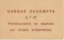 France Sans valeur Marseille Bon de fid&eacute;lit&eacute;.DROMEL AINE