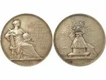 France Savings and Provident Fund of Paris - Silver Token - 1894