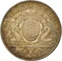 France Savings Bank of La Rochelle - Silver Token - After 1880
