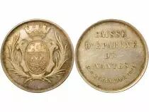 France Savings Bank of La Rochelle - Silver Token - Bee (1860 / 1879)