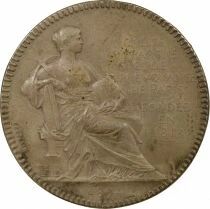 France Savings Bank of Paris - Silver Token - 1894