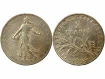 France Seed Sower - 2 Silver Francs - 1909 Paris