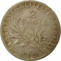 France Semeuse - 2 Francs Argent - 1900 Paris