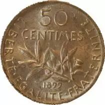 France Semeuse - 50 Centimes Argent 1899