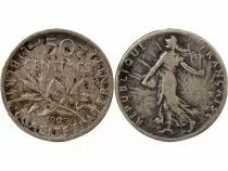 France SEMEUSE - 50 CENTIMES ARGENT 1909