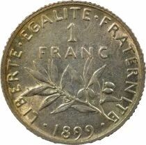 France Semeuse - Franc Argent - 1899 Paris