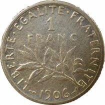 France Semeuse - Franc Argent - 1906 Paris