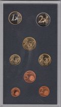 France Série 8 monnaies - 1 c à 2 Euros - 2000 en qualité BE
