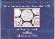 France Série BU 1996 - 3 monnaies en Francs