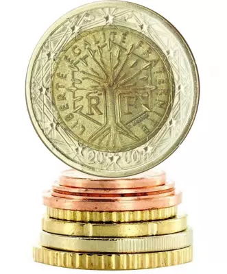 France S�rie Euros FRANCE - 1 centime � 2 euros - 2000