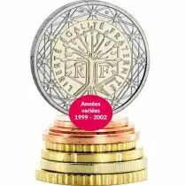 France S&eacute;rie Euros FRANCE Ann&eacute;es vari&eacute;es (1999-2002)