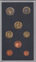 France Set 8 coins - 2000 in Euros 1 c to 2 euros in proof quality