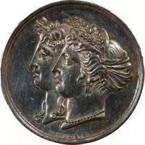 France Société d\'Agriculture de La Seine Inferieure  Jeton Argent 1819