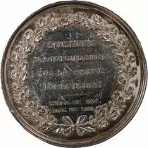 France Société d\'Agriculture de La Seine Inferieure  Jeton Argent 1819