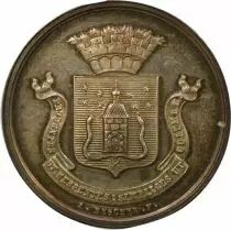 France Société d\'Horticulture de Coulommiers - Médaille Argent - 1880 / 1900
