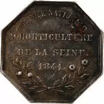 France Société d\'Horticulture de La Seine - Jeton Argent 1841