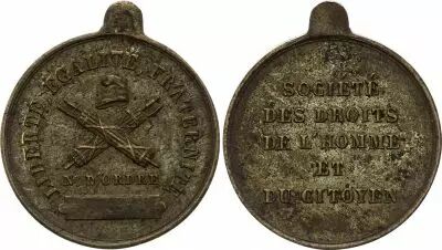 France Soci�t� des droits de l\'homme et du citoyen - 1848