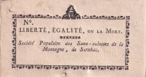 France Société des sans culottes - Gard - Sernhac - 1792 - VF