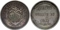 France Société Nautique d\'Amiens - 1866 - Argent