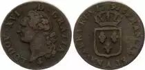 France Sol Louis XVI - 1791 A Paris