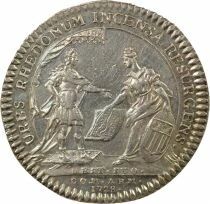 France States of Brittany, Louis XV ? Silver Token - 1728 Rennes