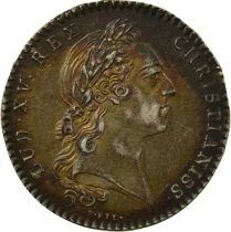 France States of Brittany, Louis XV ? Silver Token - 1762 Rennes