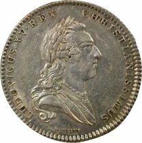 France States of Brittany, Louis XV ? Silver Token - 1766 Rennes