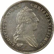 France States of Brittany, Louis XV ? Silver Token - 1768 Rennes