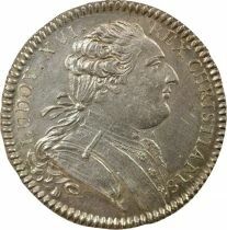 France States of Brittany, Louis XV ? Silver Token - 1784/68 Rennes