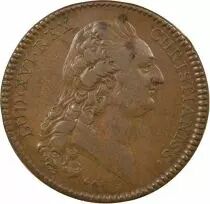 France States of Languedoc, Louis XVI - Copper Token - 1789
