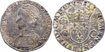 France Teston -  Charles IX - 1565 La Rochelle -  VF - Silver