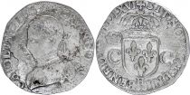 France Teston -  Charles IX - 1566 H La Rochelle - TTB - Argent