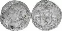 France Teston -  Charles IX - 1566 H La Rochelle - TTB - Argent