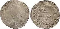 France Teston Charles IX - 1562  T Nantes - Argent - 2 ème type - TB+