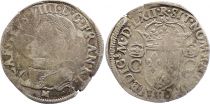 France Teston Charles IX - 1562 M Toulouse  - Silver  - 2 nd type - G to F